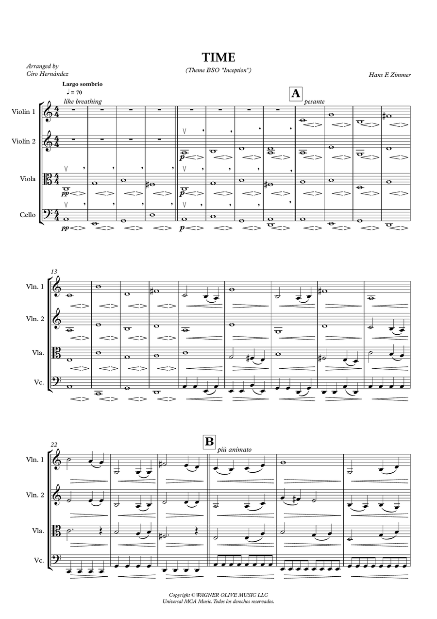 Waiting For A Train Waiting For A Train String Quartet scores gallery preview page 2