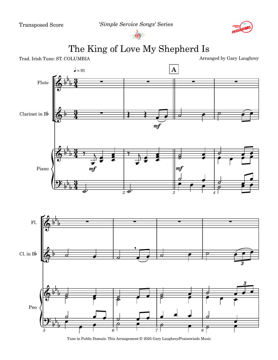 The King of Love My Shepherd Is Small Ensemble scores gallery preview page 2