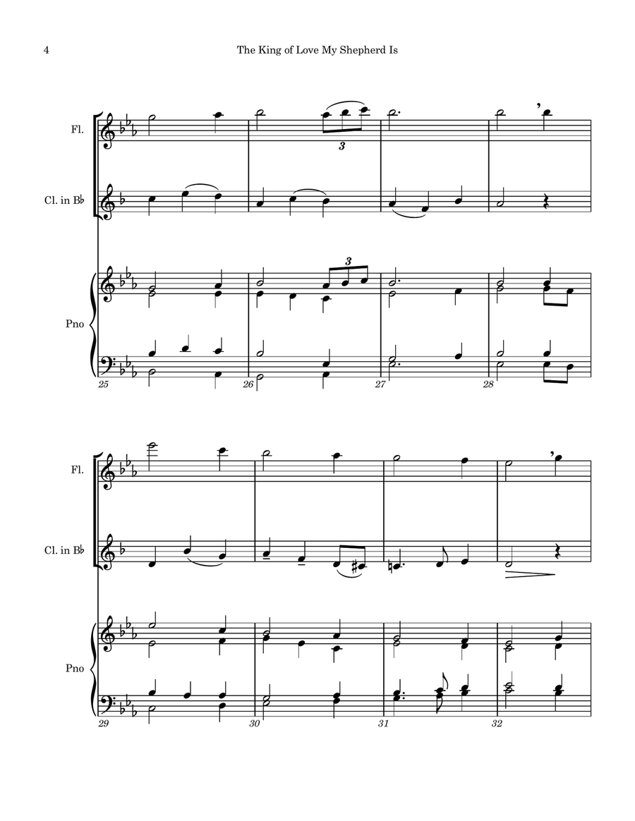 The King of Love My Shepherd Is Small Ensemble scores gallery preview page 5