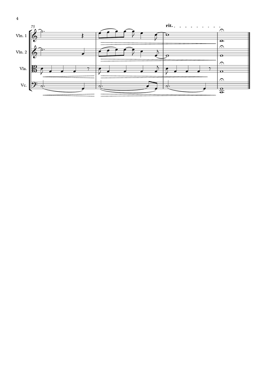 Forrest Gump Suite String Quartet scores gallery preview page 5