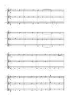 Daisy Bell for flute trio Flute Trio scores gallery preview page 3