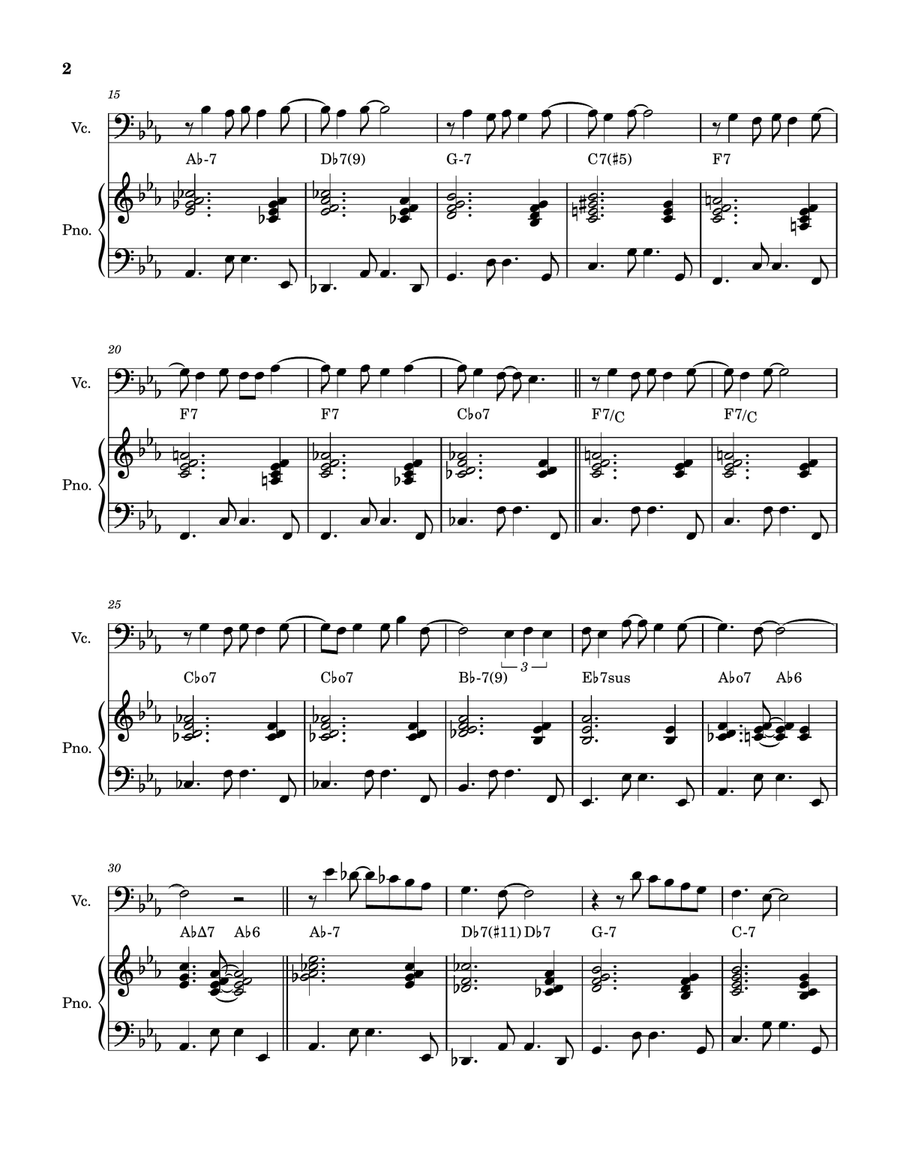 Quiet Nights Of Quiet Stars (Corcovado) Piano scores gallery preview page 2