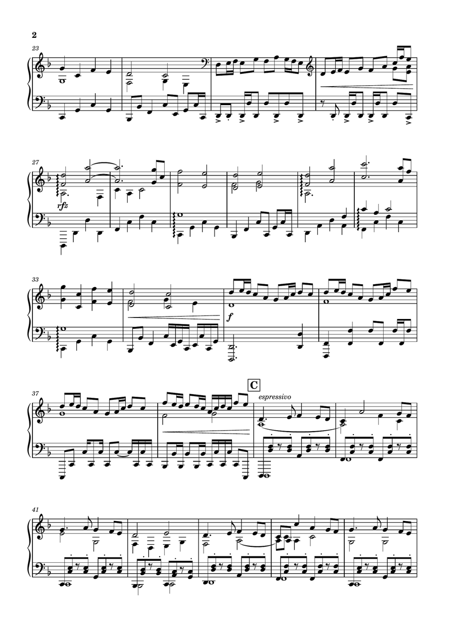 Fairy Tail Fairy Tail Piano Solo scores gallery preview page 2