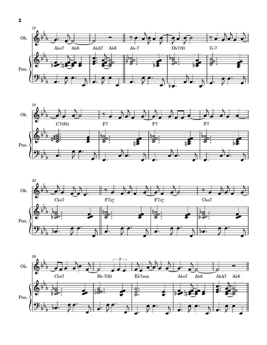 Quiet Nights Of Quiet Stars (Corcovado) Piano scores gallery preview page 2