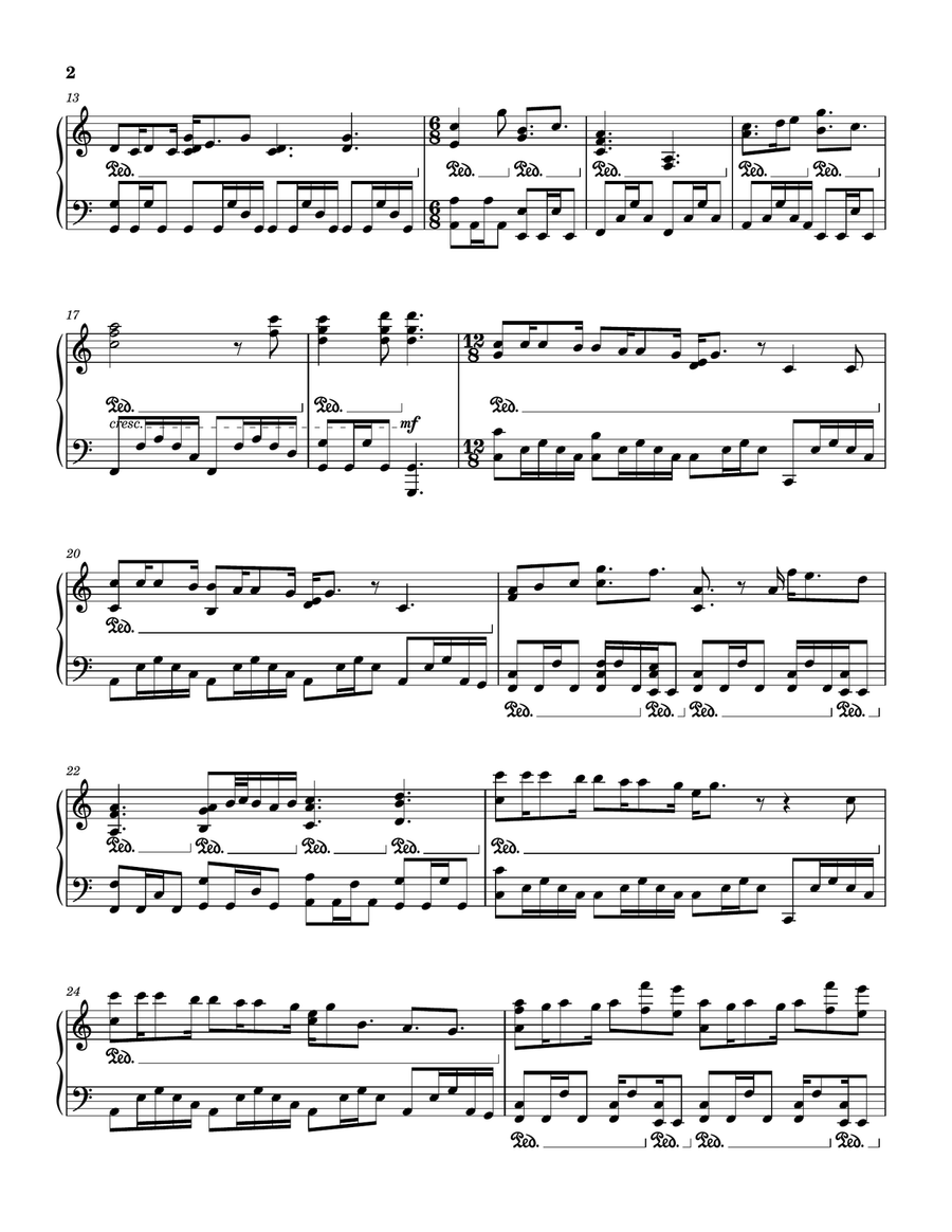 Love Wins All Love Wins All Piano Solo scores gallery preview page 2