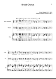 Bridal Chorus. R. Wagner - T. Sax., Bassoon and Piano. Score and Parts.