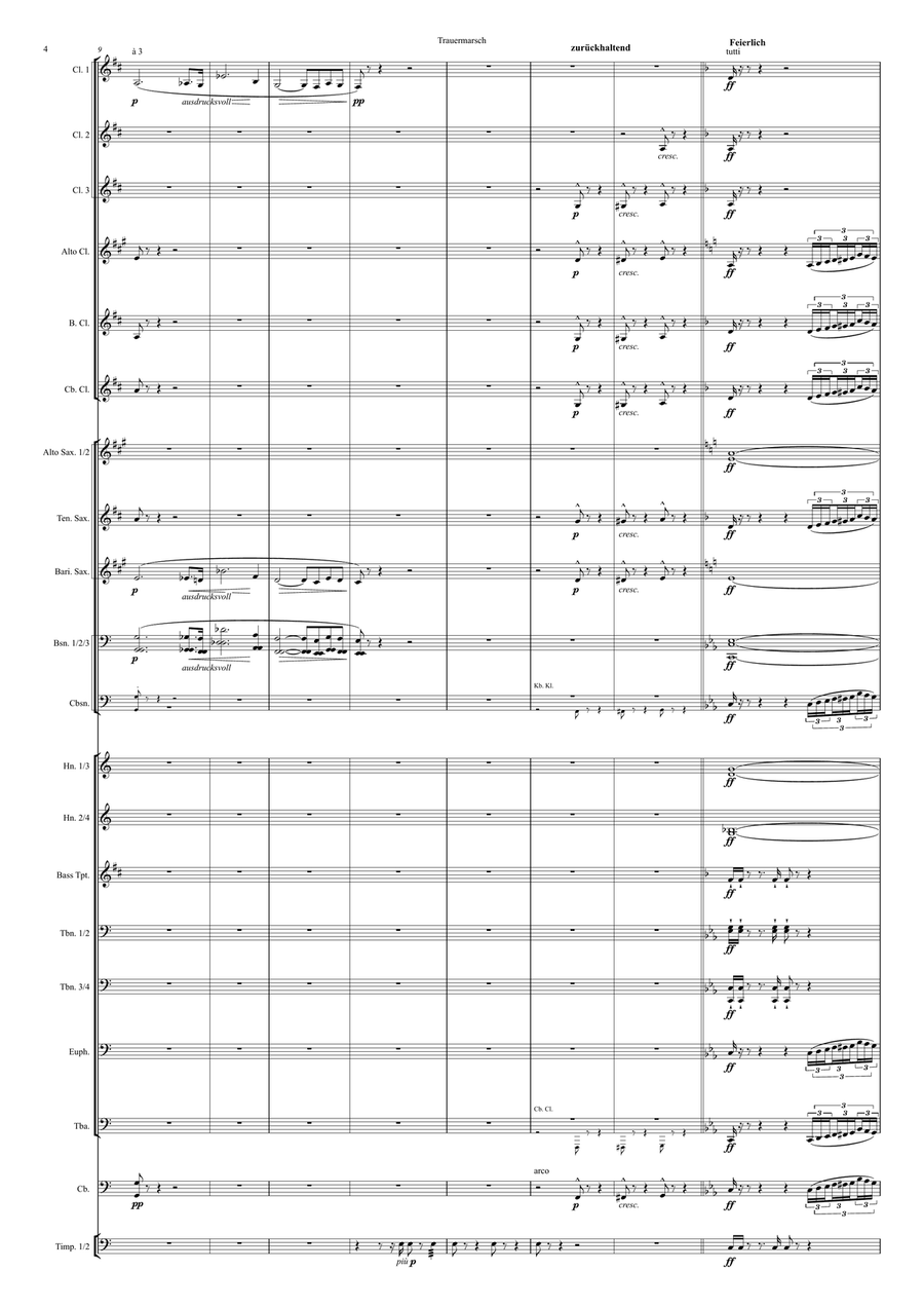 Siegfried's Trauermarsch (Funeral March), From 