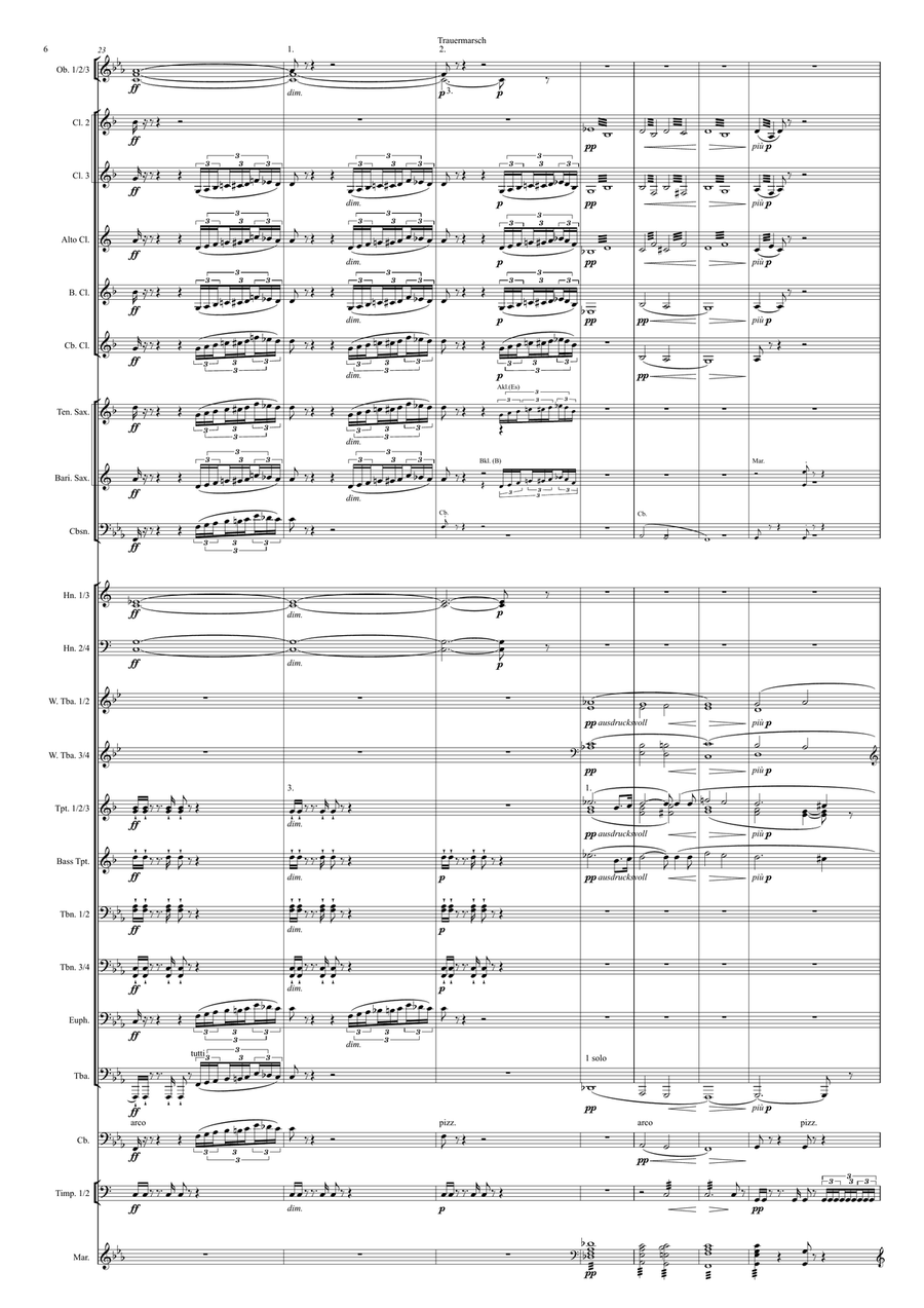 Siegfried's Trauermarsch (Funeral March), From 