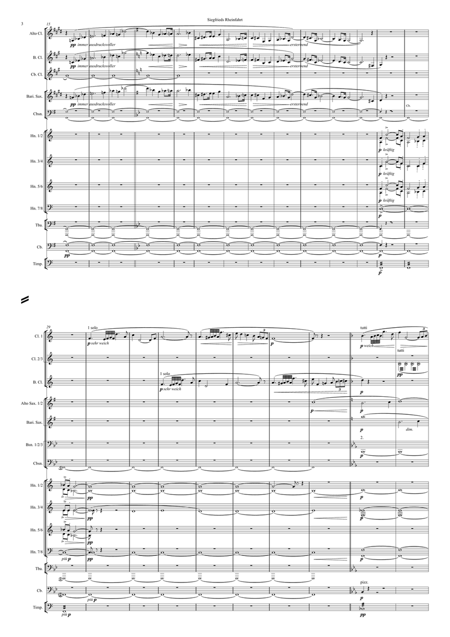 Siegfried's Rheinfahrt (Rhine Journey), From 