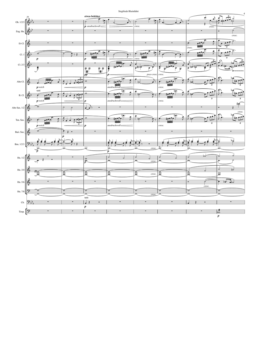 Siegfried's Rheinfahrt (Rhine Journey), From 