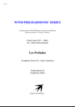 Les Préludes, Symphonic Poem No. 3 after Lamartine