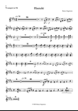 Hazuki (Orchestral version): Bb Trumpet