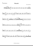 Hazuki (Orchestral version): Double Bass