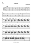 Hazuki (Orchestral version): Piano