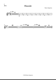 Hazuki (Orchestral version): Alto choir