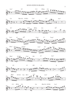 Seven Steps To Heaven Tenor Saxophone scores gallery preview page 3