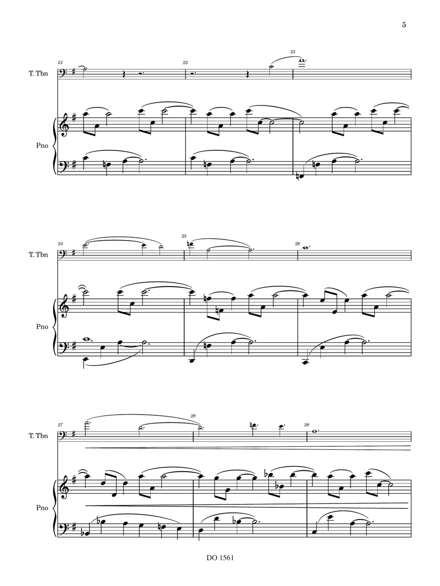 Northern Song Piano Accompaniment scores gallery preview page 5