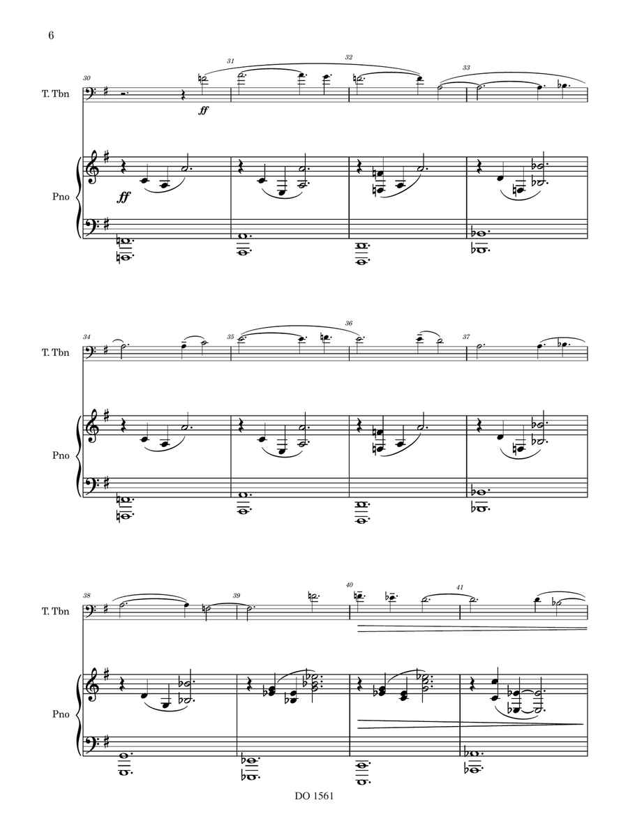 Northern Song Piano Accompaniment scores gallery preview page 6