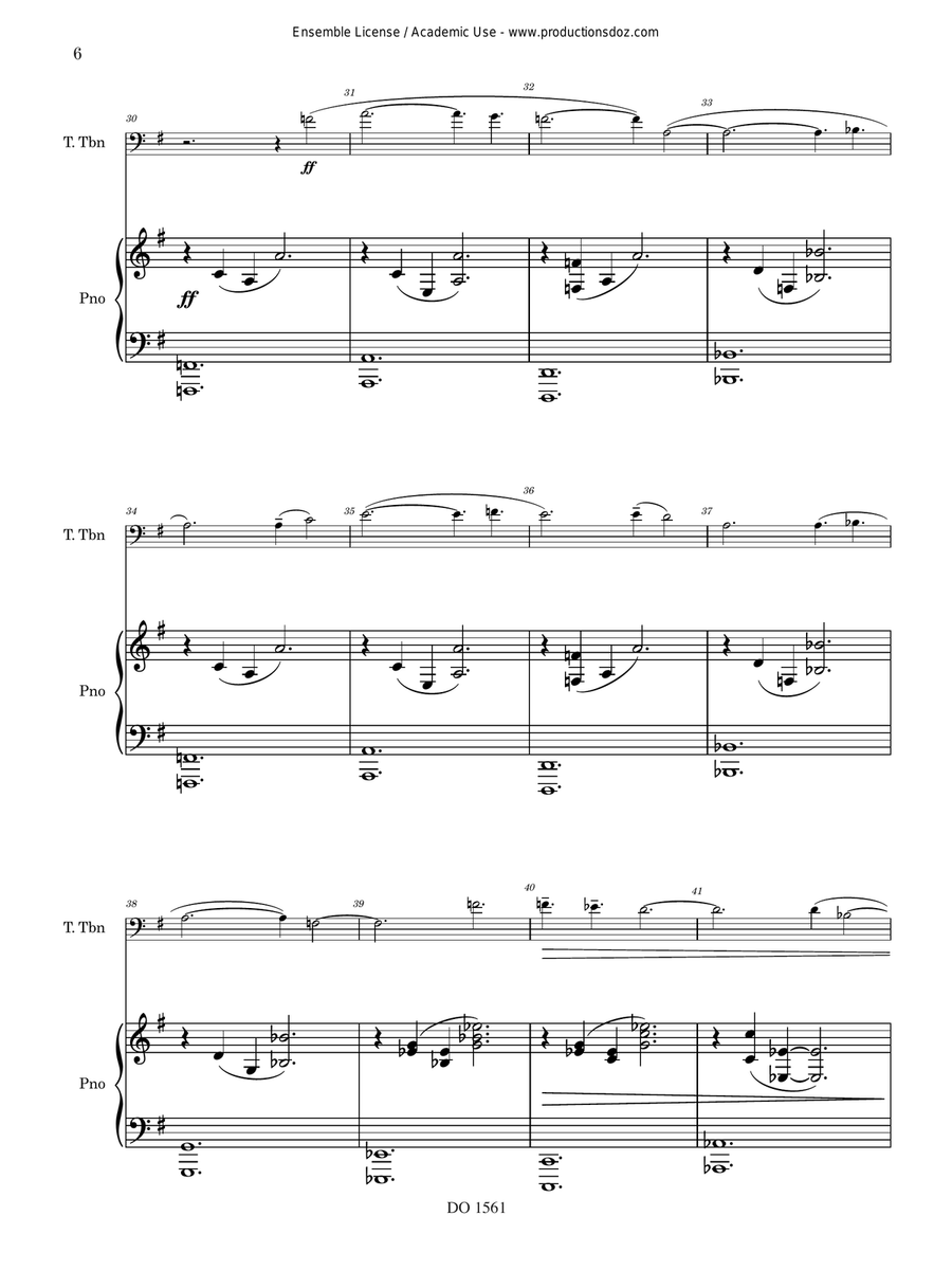 Northern Song Piano Accompaniment scores gallery preview page 6