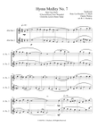 Hymn Medley No. 7 (Alto Sax Duet)