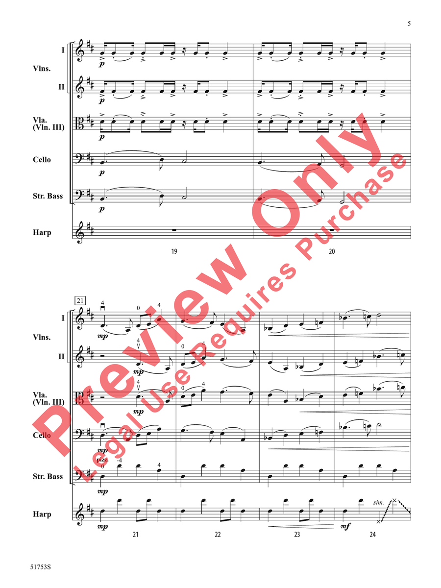 Flight of the Ice Dragon Flight of the Ice Dragon String Orchestra scores gallery preview page 6