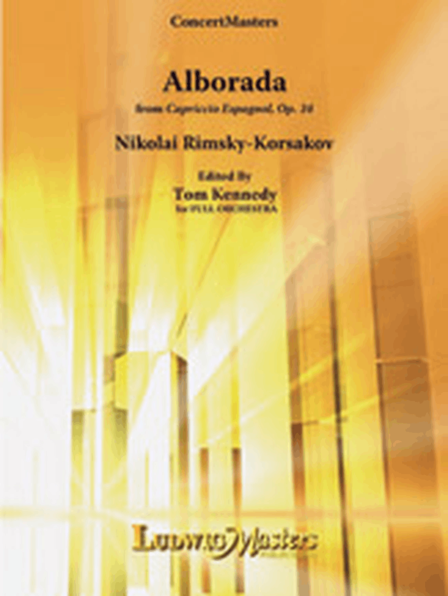 Alborada from Capriccio Espagnol Concert Band scores gallery preview page 1