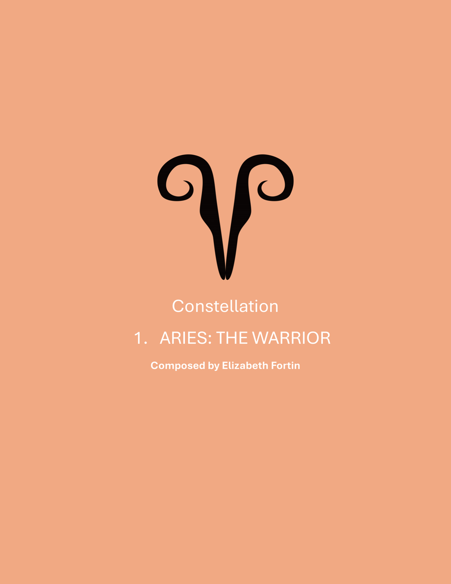 Aries ''The Warrior'' Aries ''The Warrior'' Harp scores gallery preview page 1