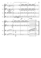 Somewhere Over The Rainbow/what A Wonderful World Brass Quartet scores gallery preview page 3