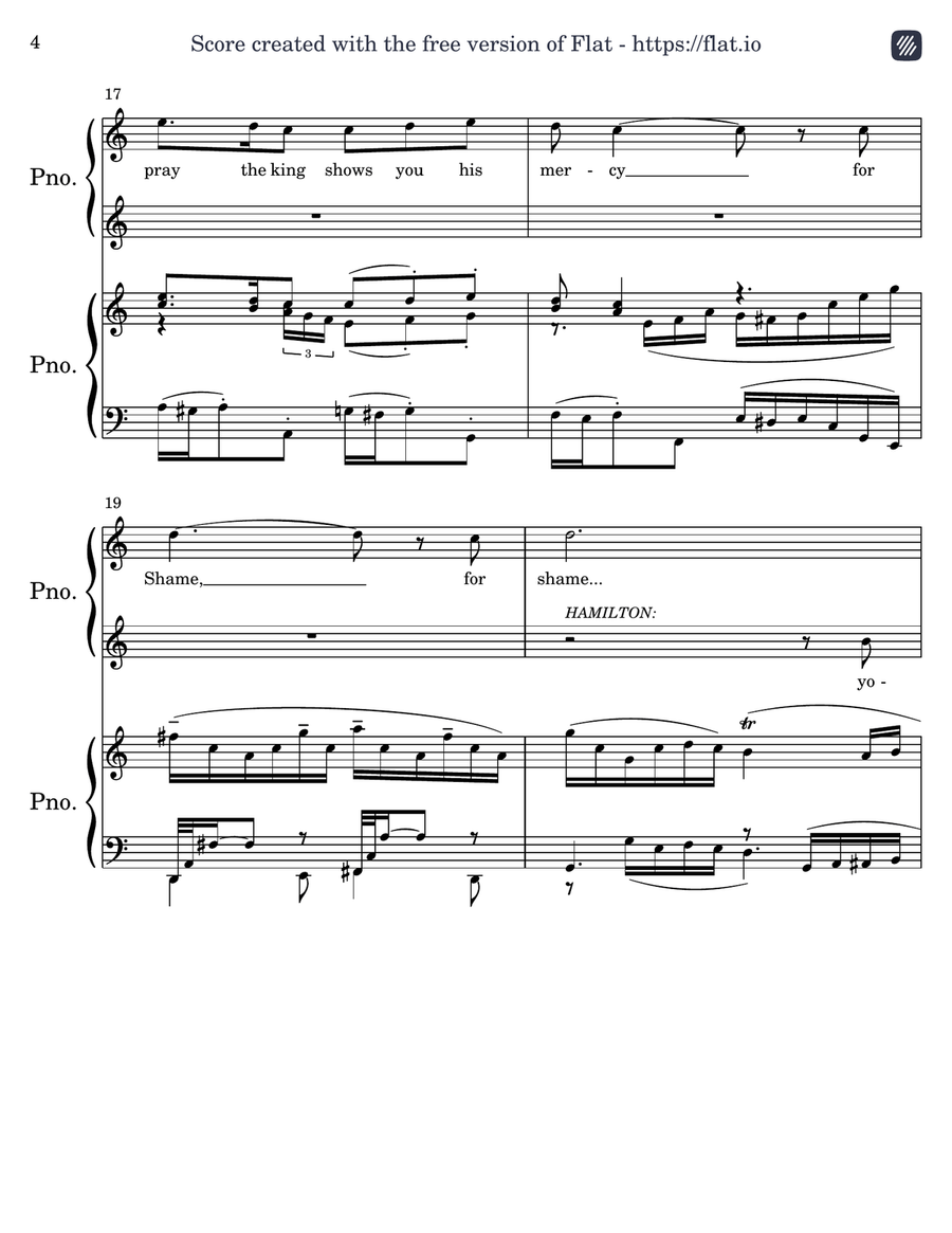 Farmer Refuted Piano Duet scores gallery preview page 4