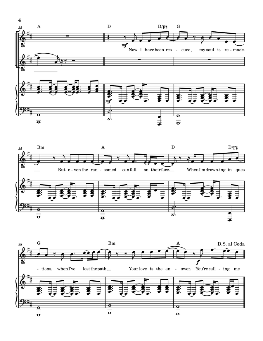 Running Back To You Running Back To You Piano, Vocal scores gallery preview page 5
