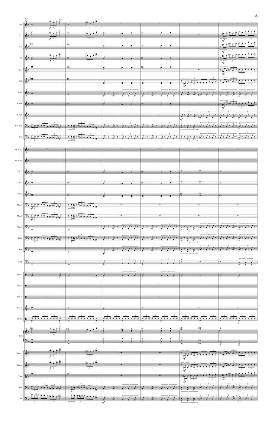 The Grimm Troupe The Grimm Troupe Full Orchestra scores gallery preview page 5