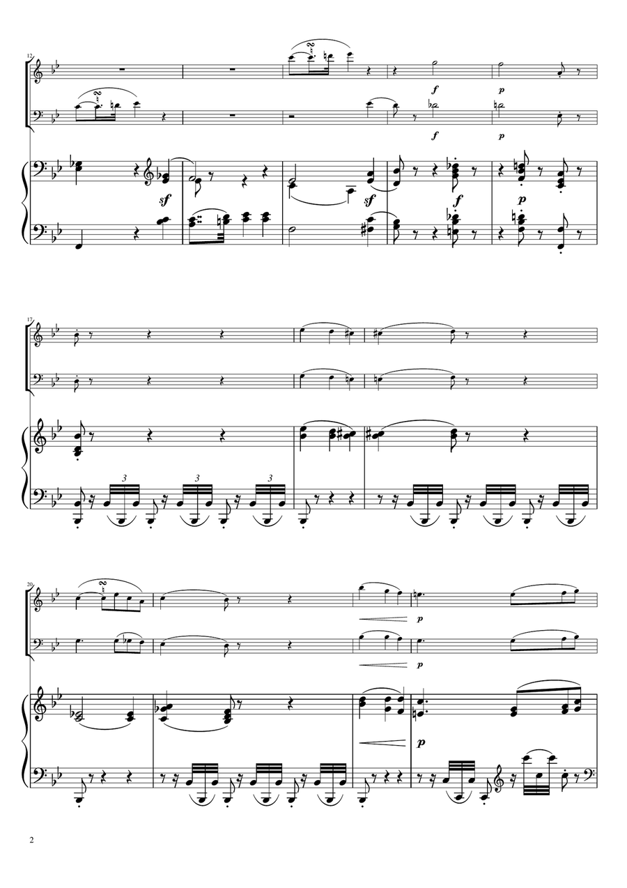 Piano Sonata No. 17 2nd Mov 