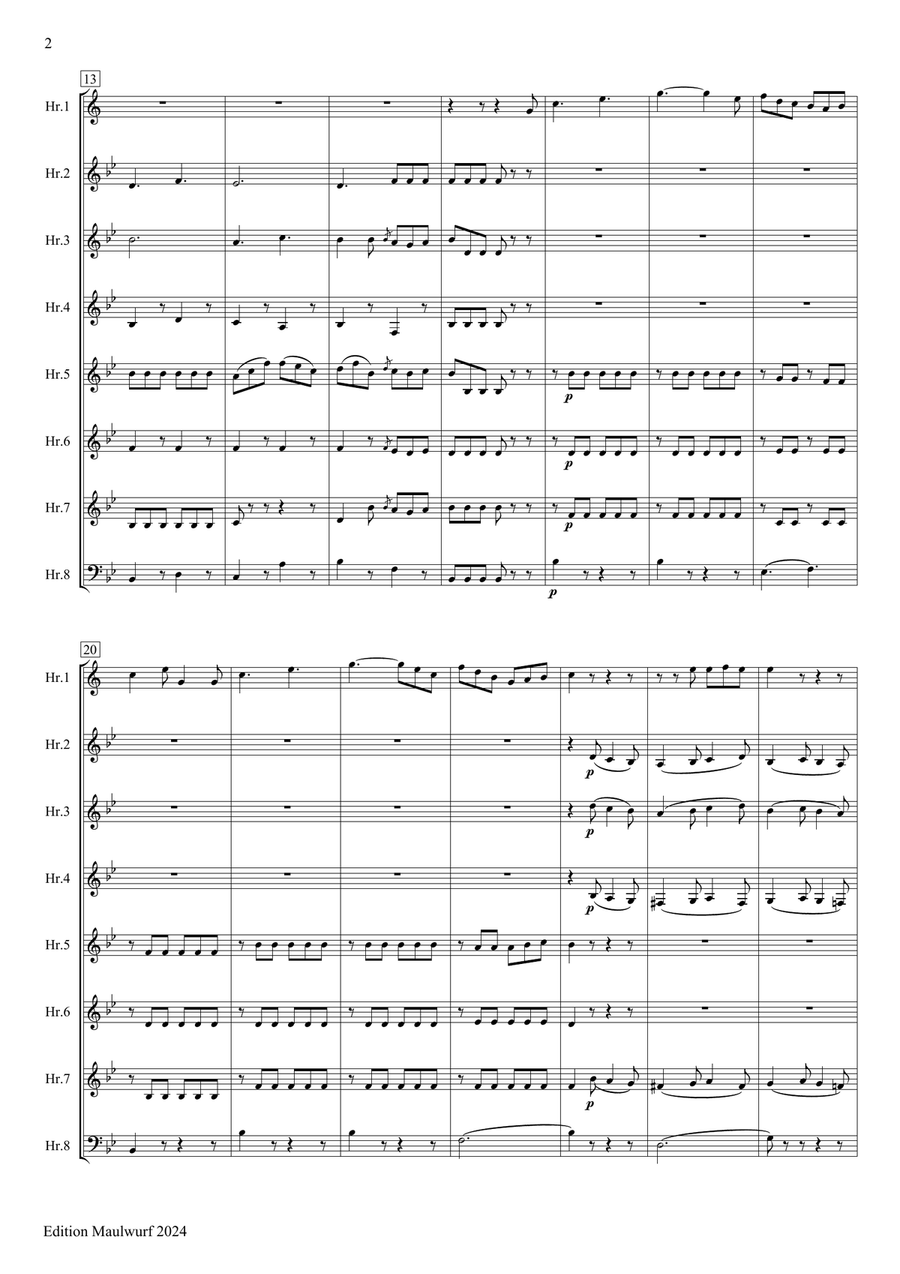Rondo K495 Horn scores gallery preview page 2