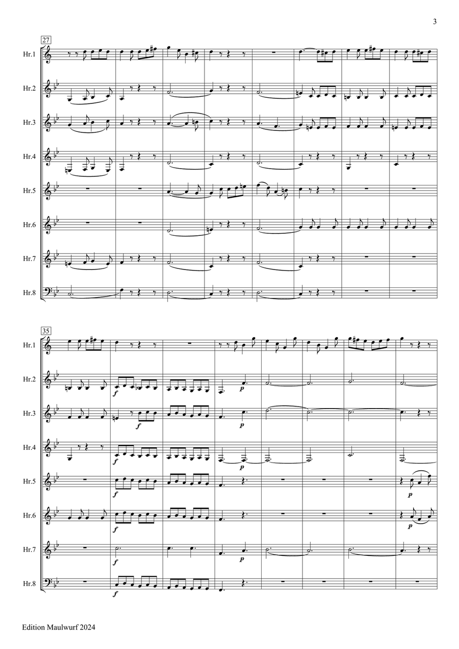 Rondo K495 Horn scores gallery preview page 3