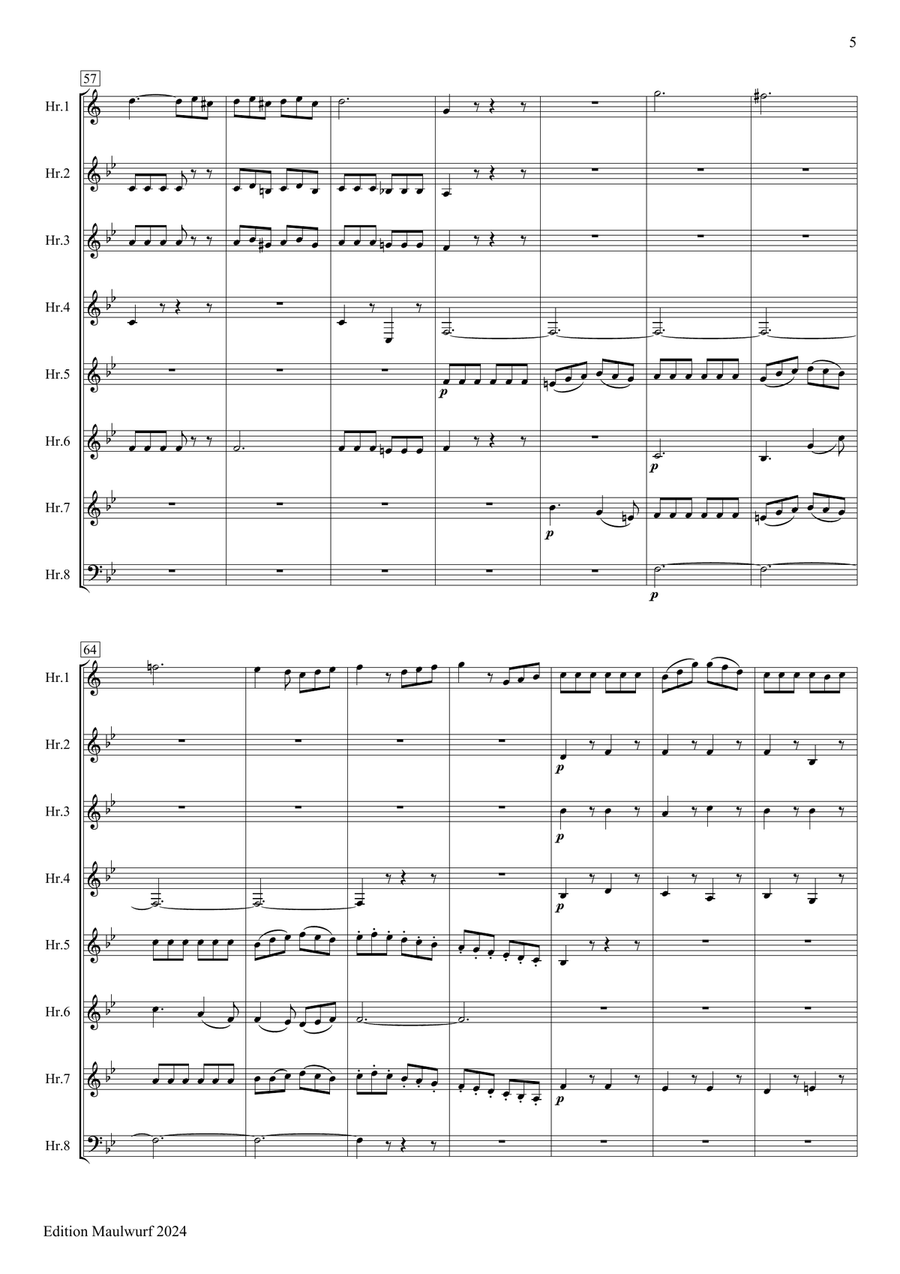 Rondo K495 Horn scores gallery preview page 5