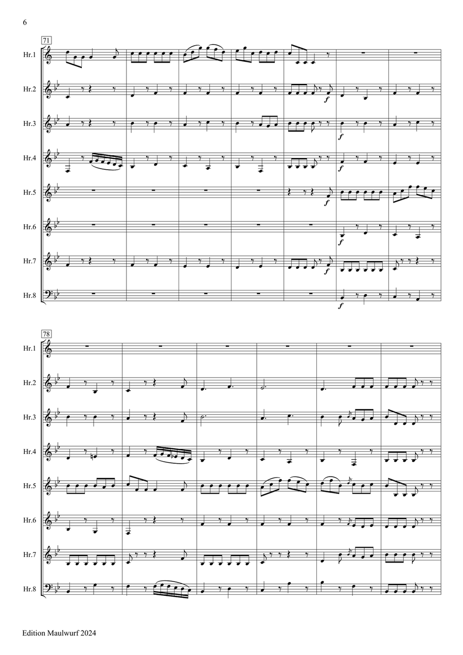 Rondo K495 Horn scores gallery preview page 6