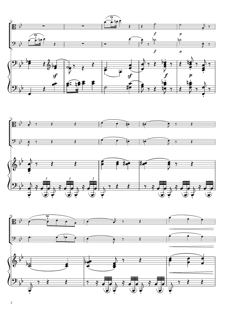 Piano Sonata No. 17 2nd Mov 