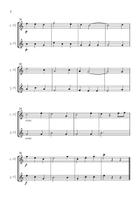 Daisy Bell for flute duo Flute Duet scores gallery preview page 3