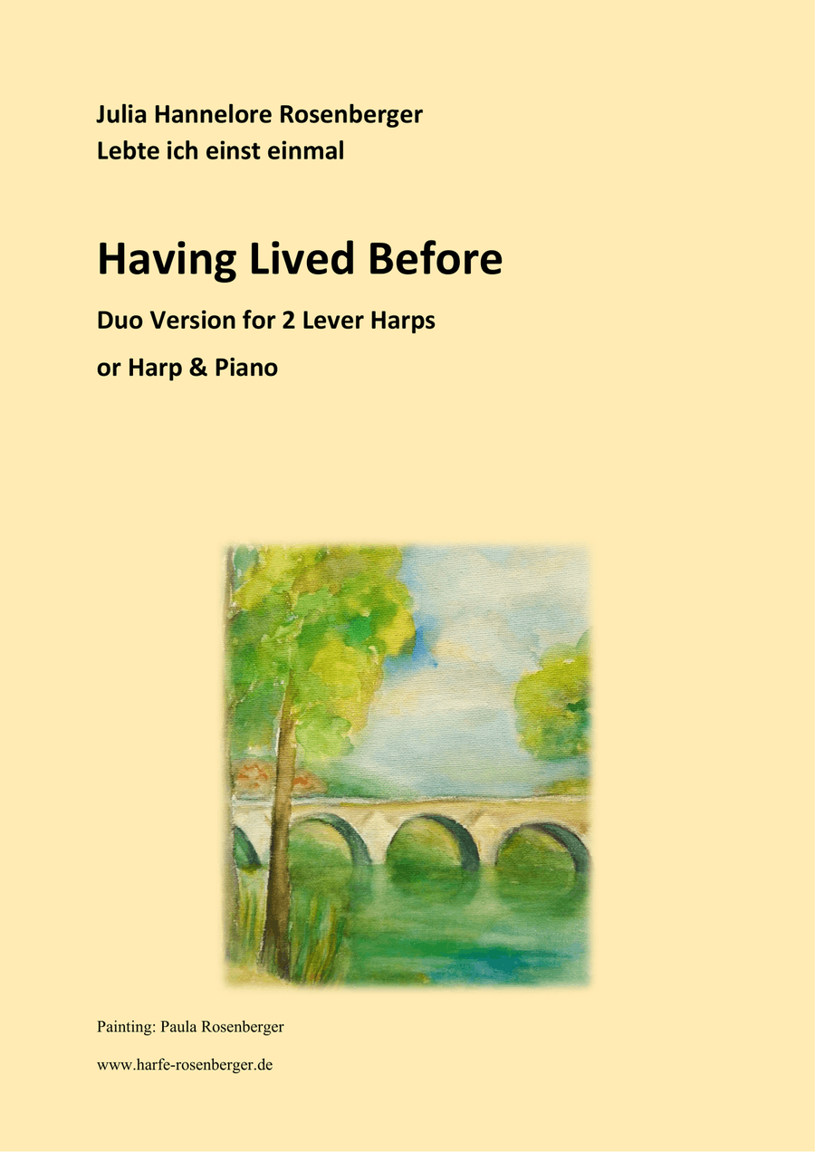 Having Lived Before Having Lived Before Chamber Music scores gallery preview page 1