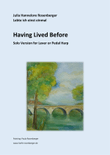 Having Lived Before