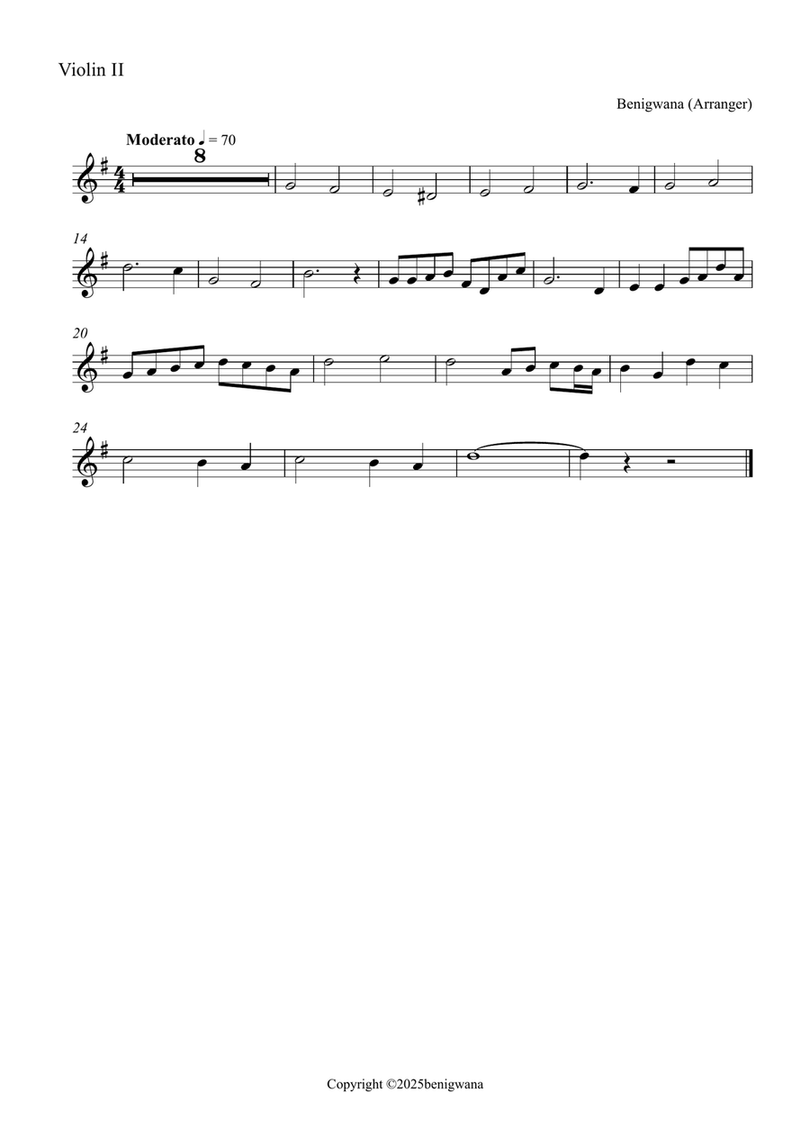 Glory be to Jesus Glory be to Jesus String Trio scores gallery preview page 1