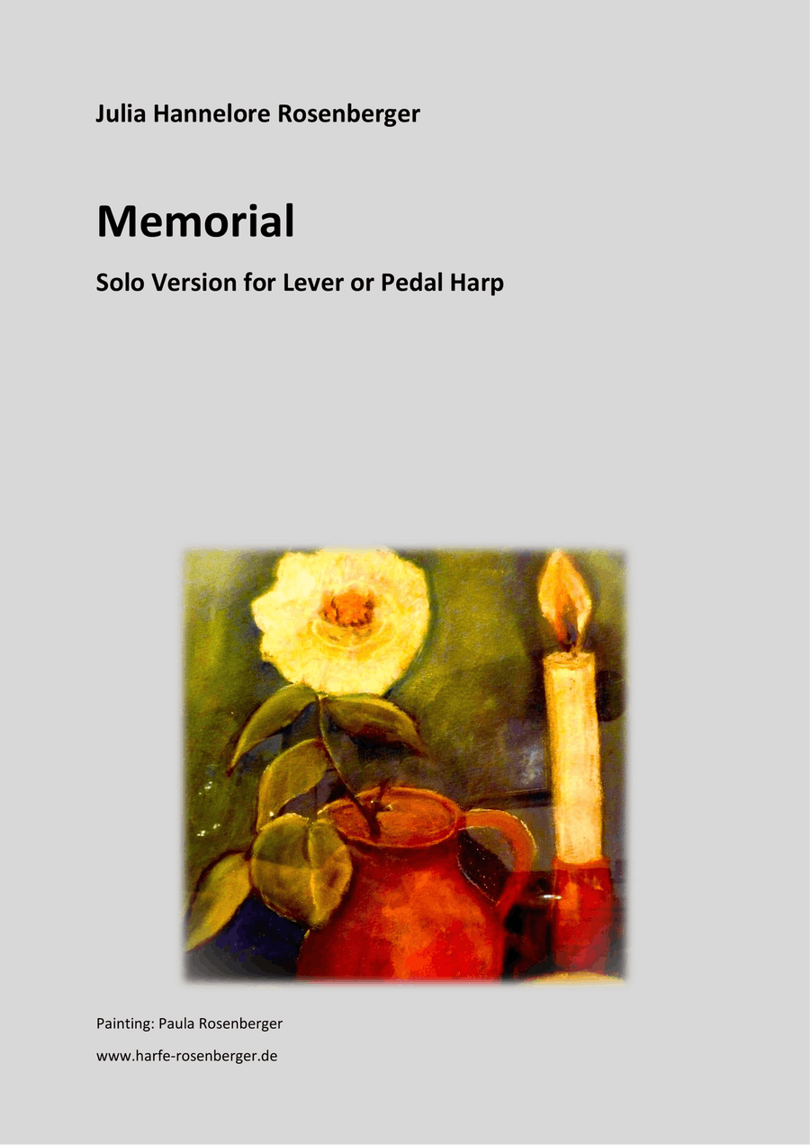 Memorial Memorial Celtic Harp scores gallery preview page 1