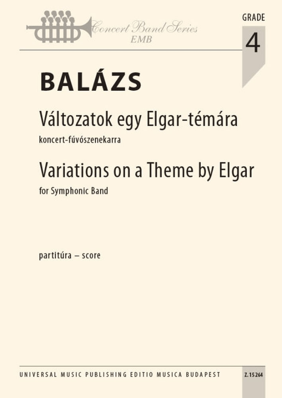 Variations on a Theme by Elgar Concert Band scores gallery preview page 1