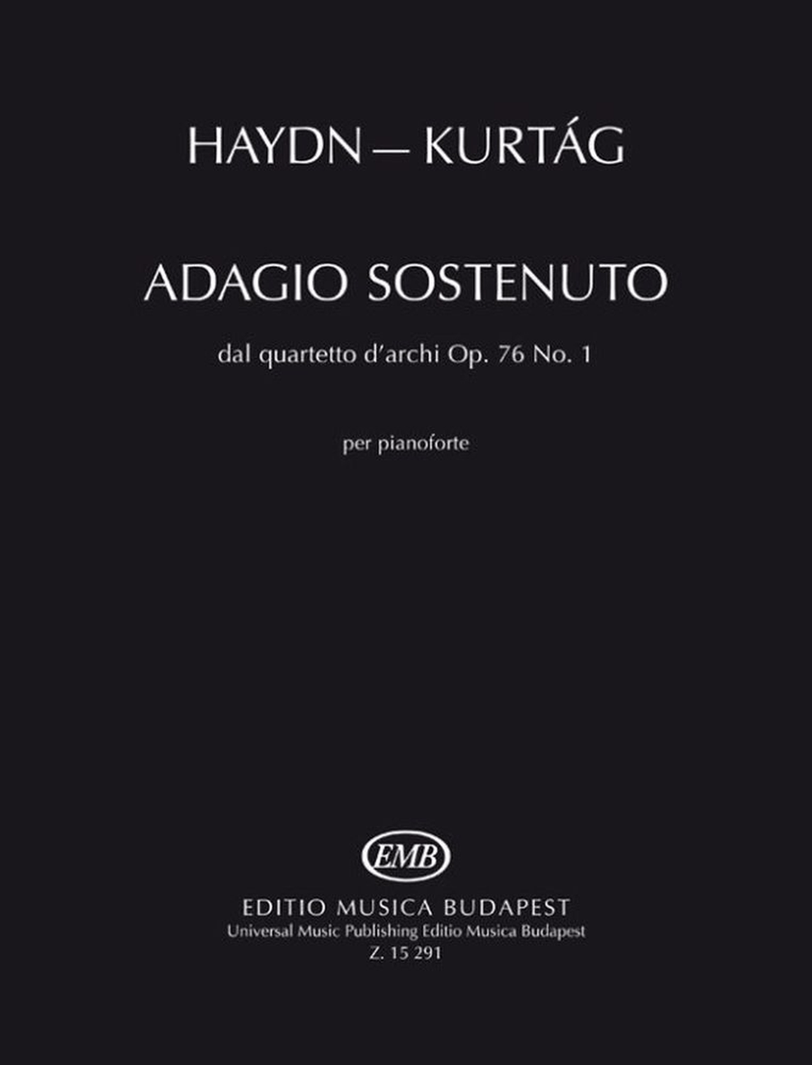 Adagio sostenuto dal quartetto d'archi Piano Solo scores gallery preview page 1