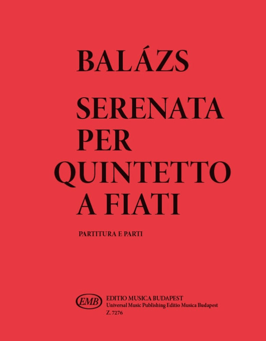 Serenata per Quintetto a Fiati Woodwind Quintet scores gallery preview page 1