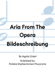 Aria From The Opera Bildeschreibung