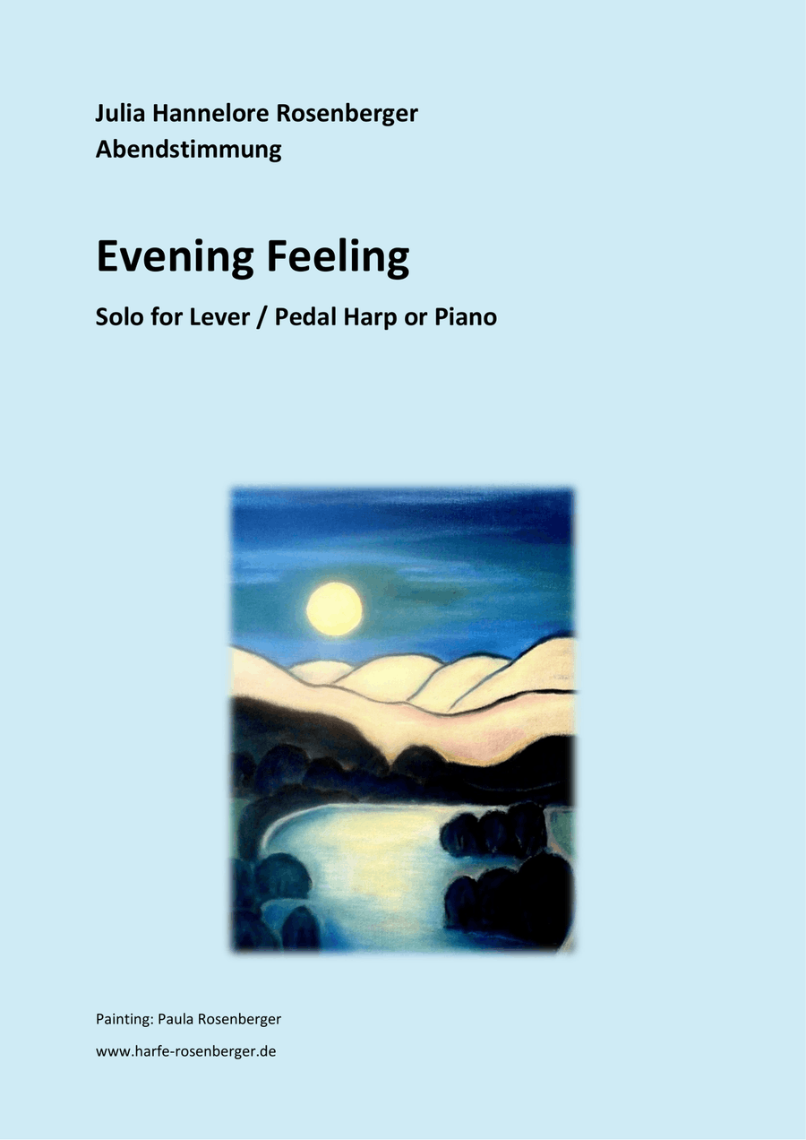 Evening Feeling Evening Feeling Celtic Harp scores gallery preview page 1