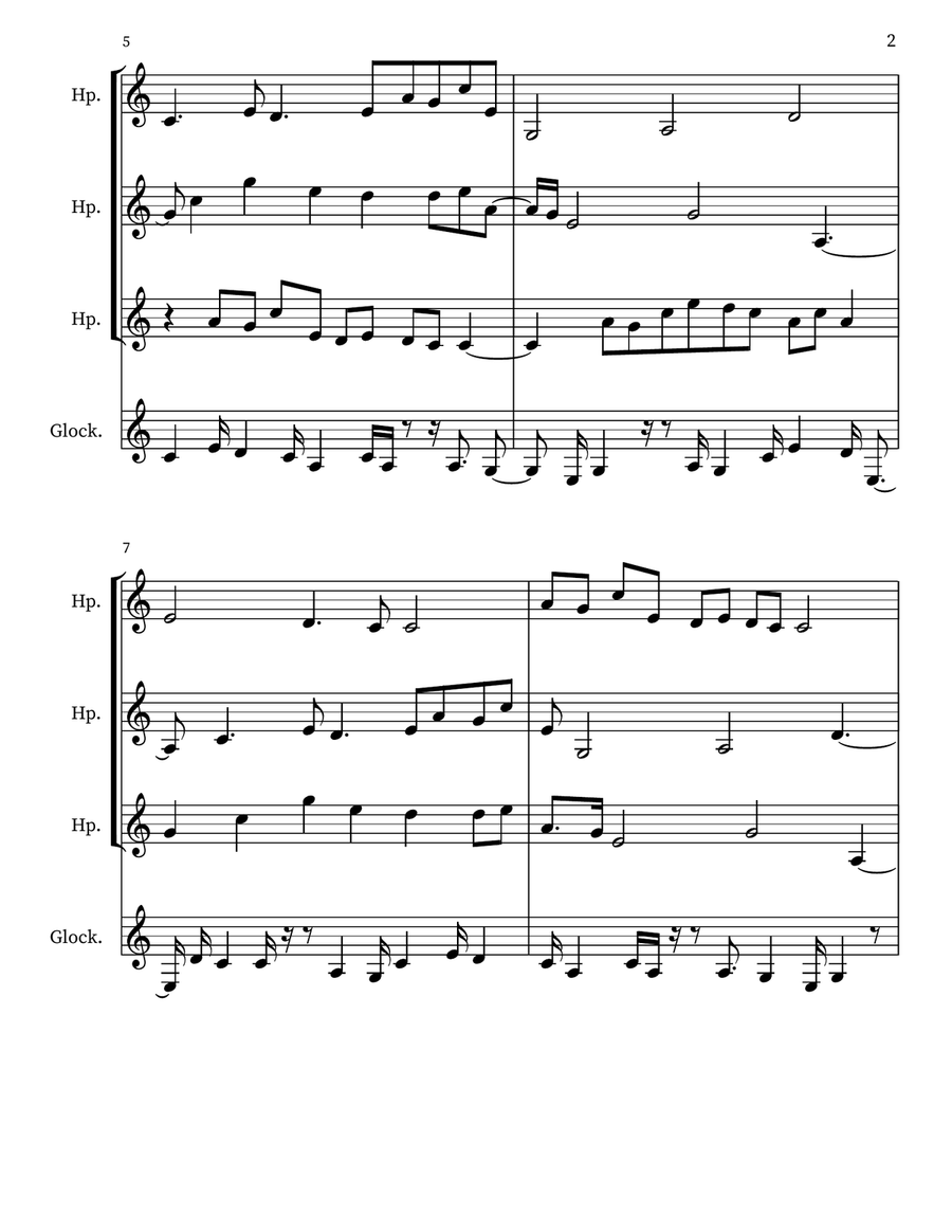 Prayerful Musing 61 Prayerful Musing 61 Small Ensemble scores gallery preview page 2