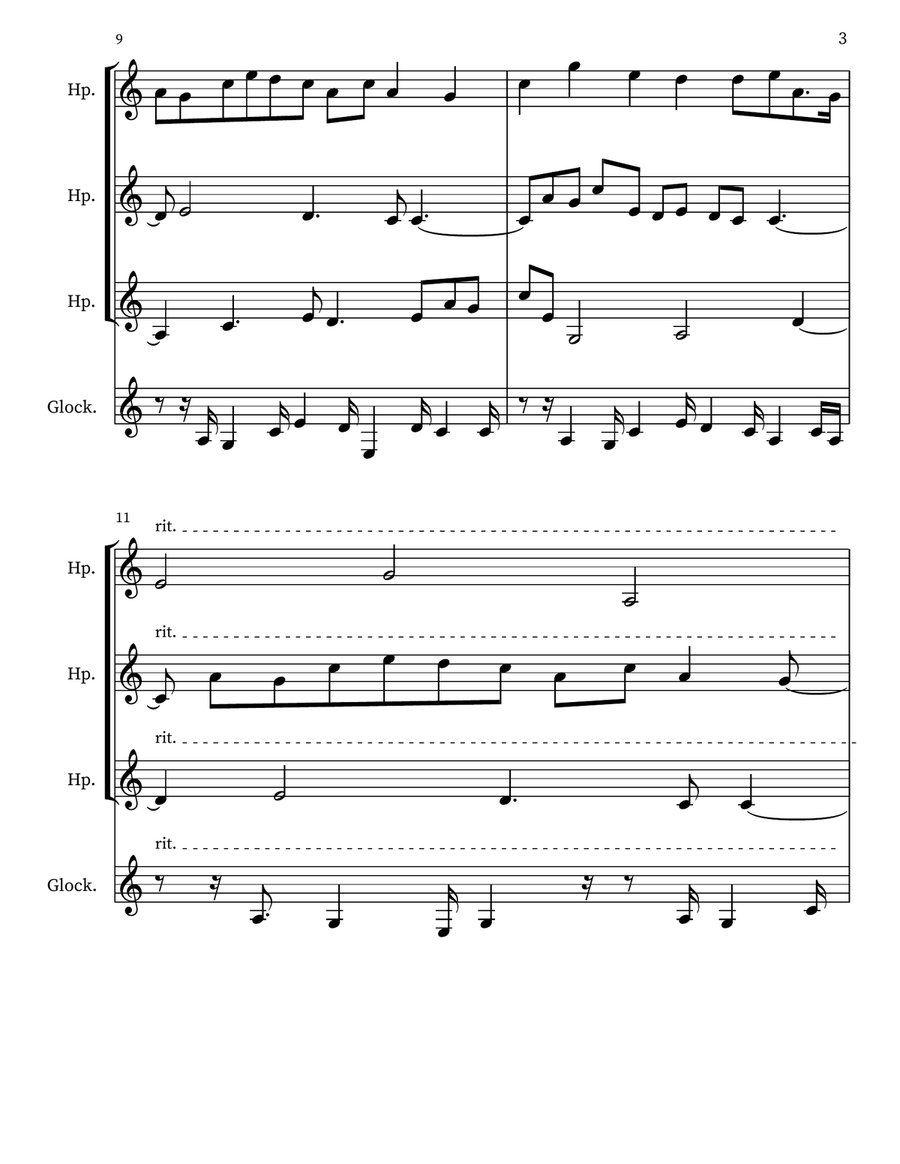 Prayerful Musing 61 Prayerful Musing 61 Small Ensemble scores gallery preview page 3