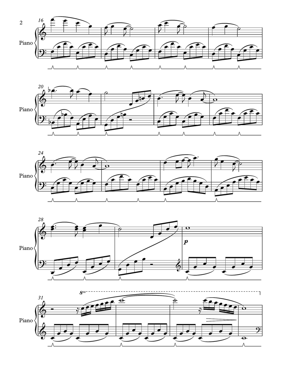 These Are More Than Memories Piano Solo scores gallery preview page 2